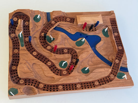 Special Cherry 'The Back Nine' Golf Cribscape