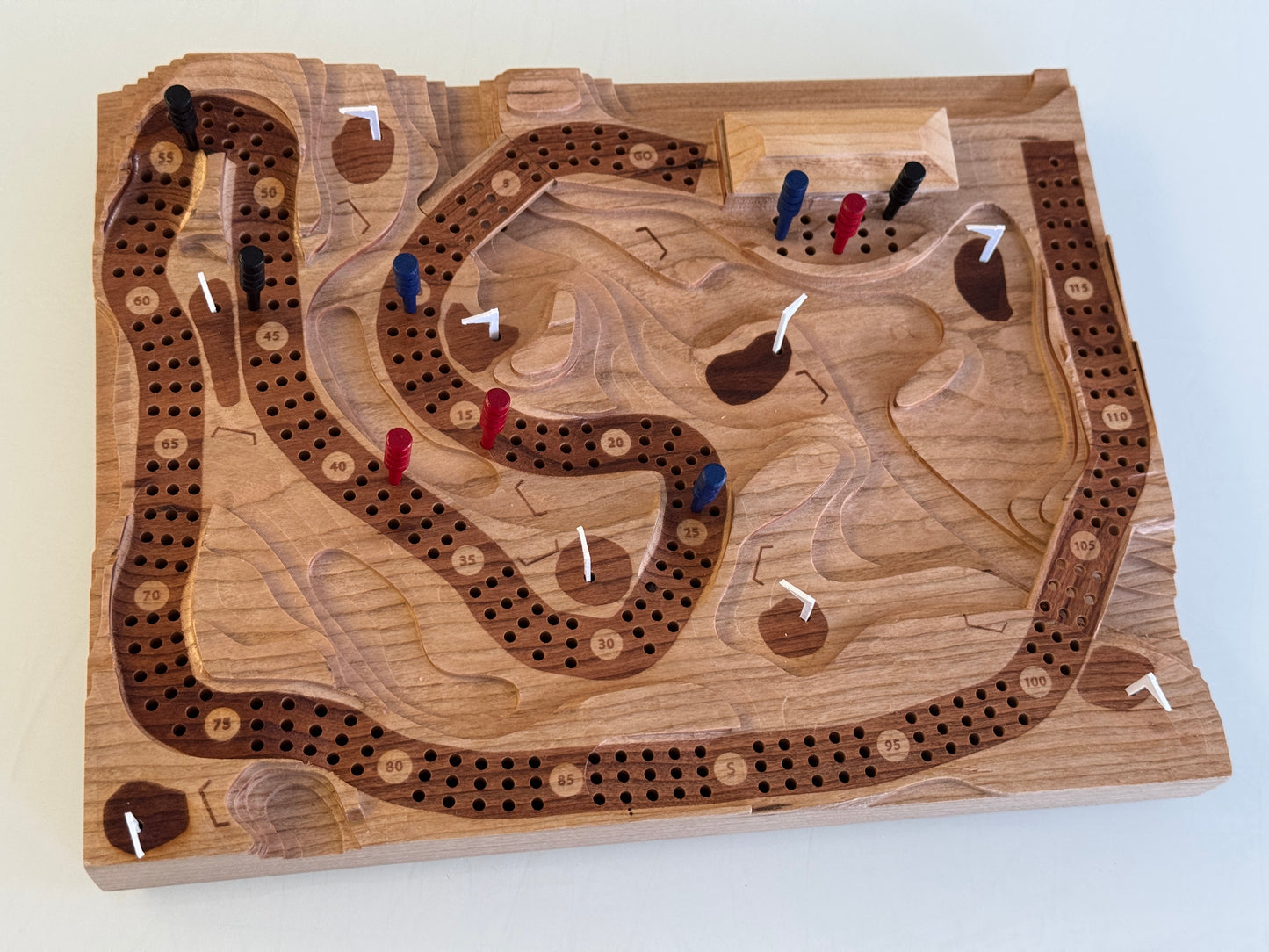 Special Cherry 'The Back Nine' Golf Cribscape