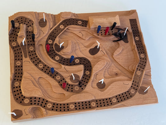 Special Cherry 'The Back Nine' Golf Cribscape