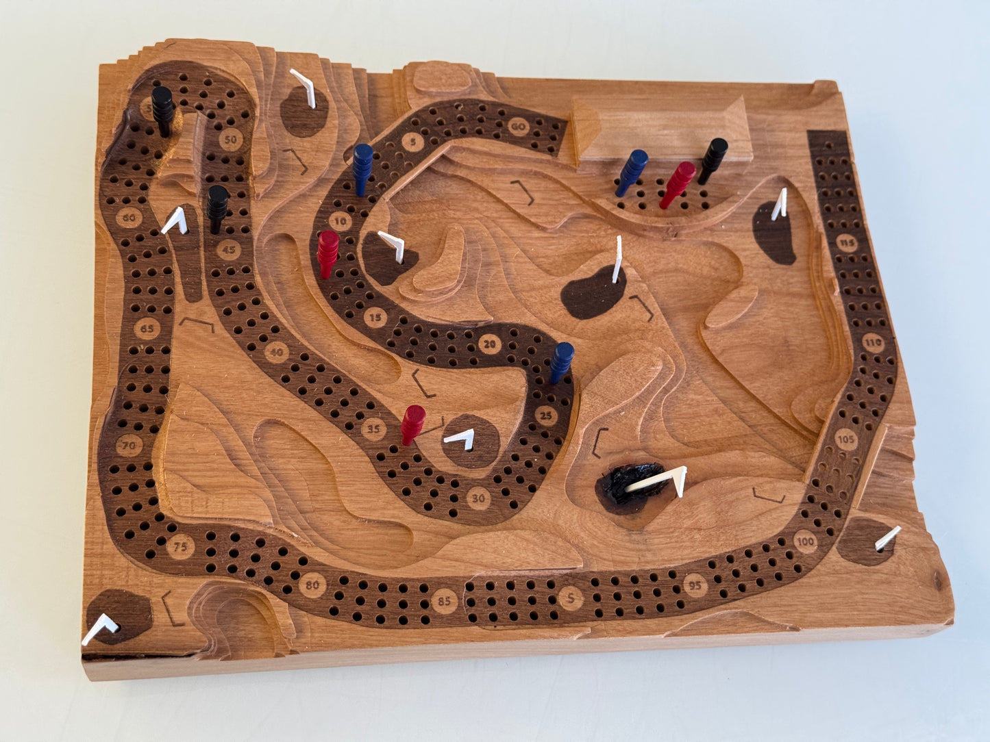 Special Cherry 'The Back Nine' Golf Cribscape