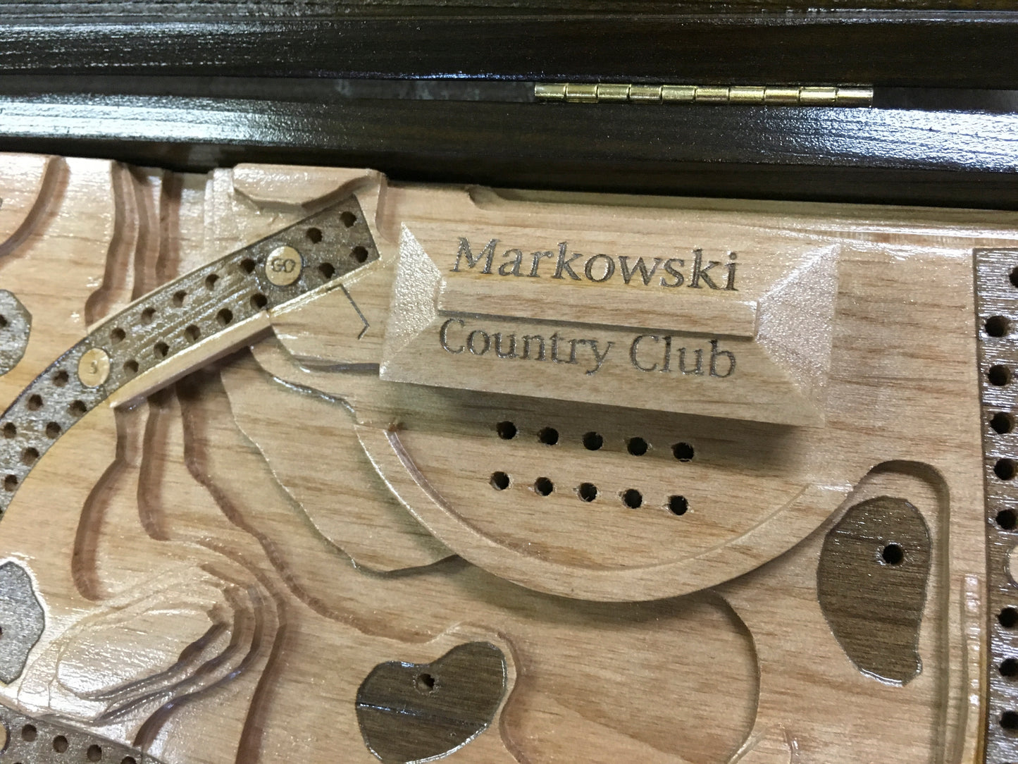 Roof Text Engraving Lighthouse (or other boards)