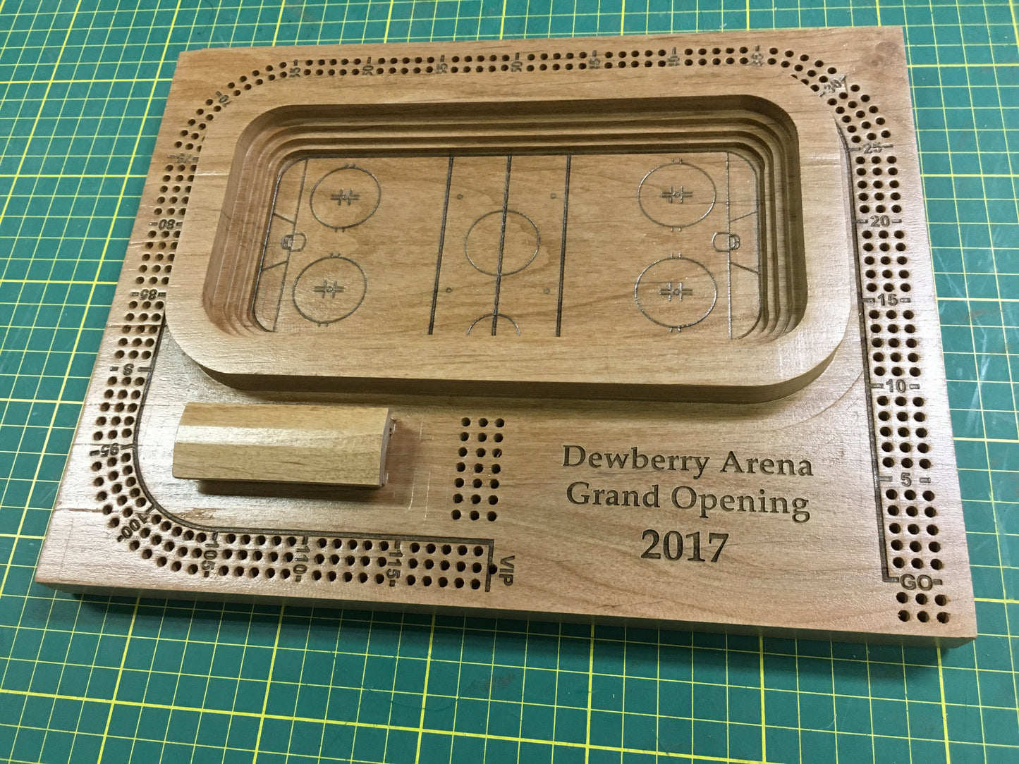 Board Text Engraving Arena / Stadium (or other)