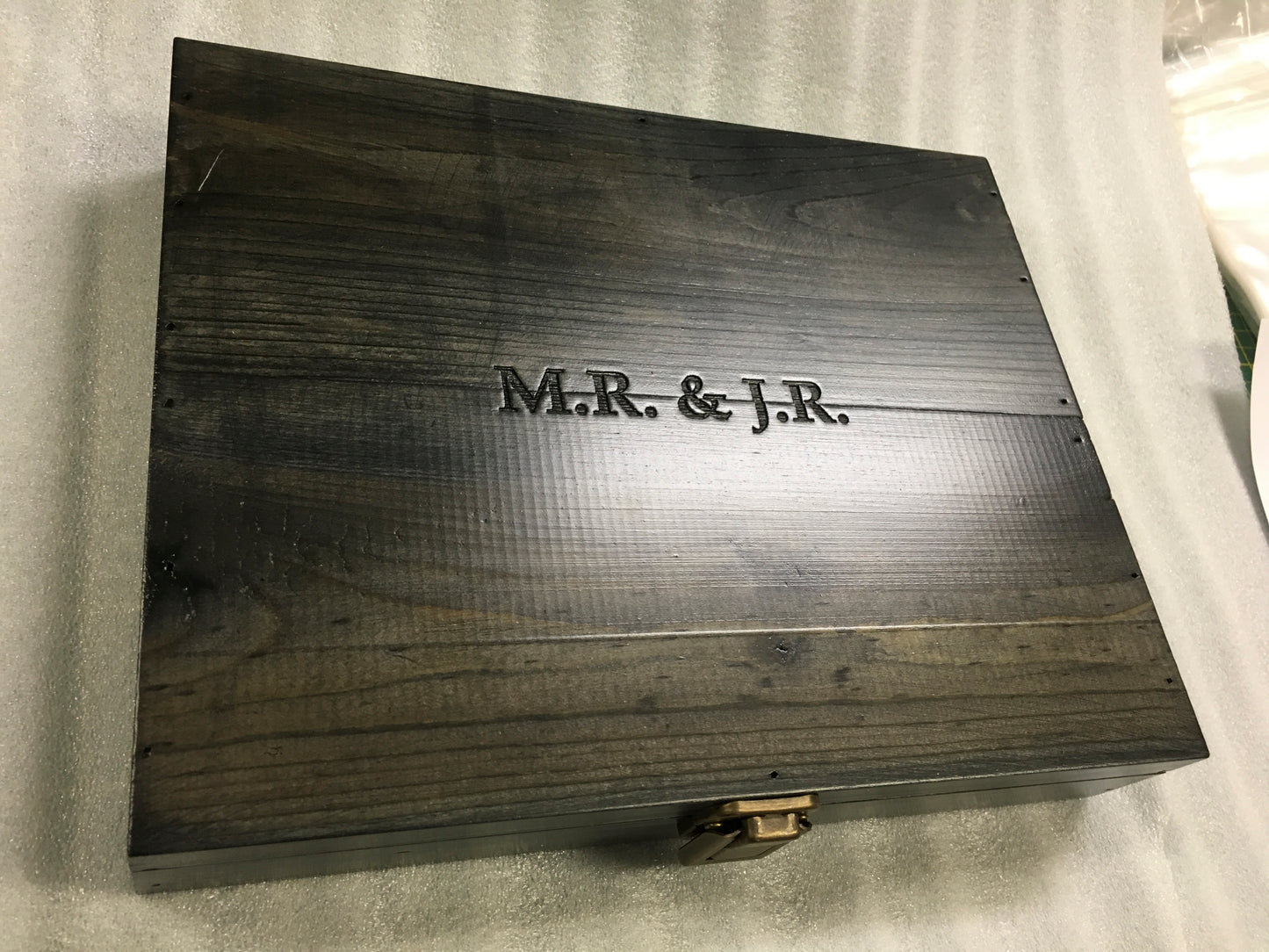 Box Text Engraving