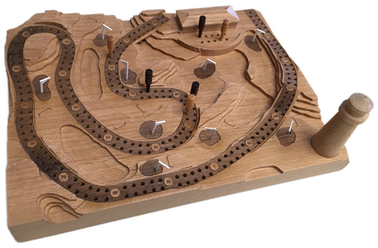 Add a Wooden Lighthouse to A Golf Cribbage Board