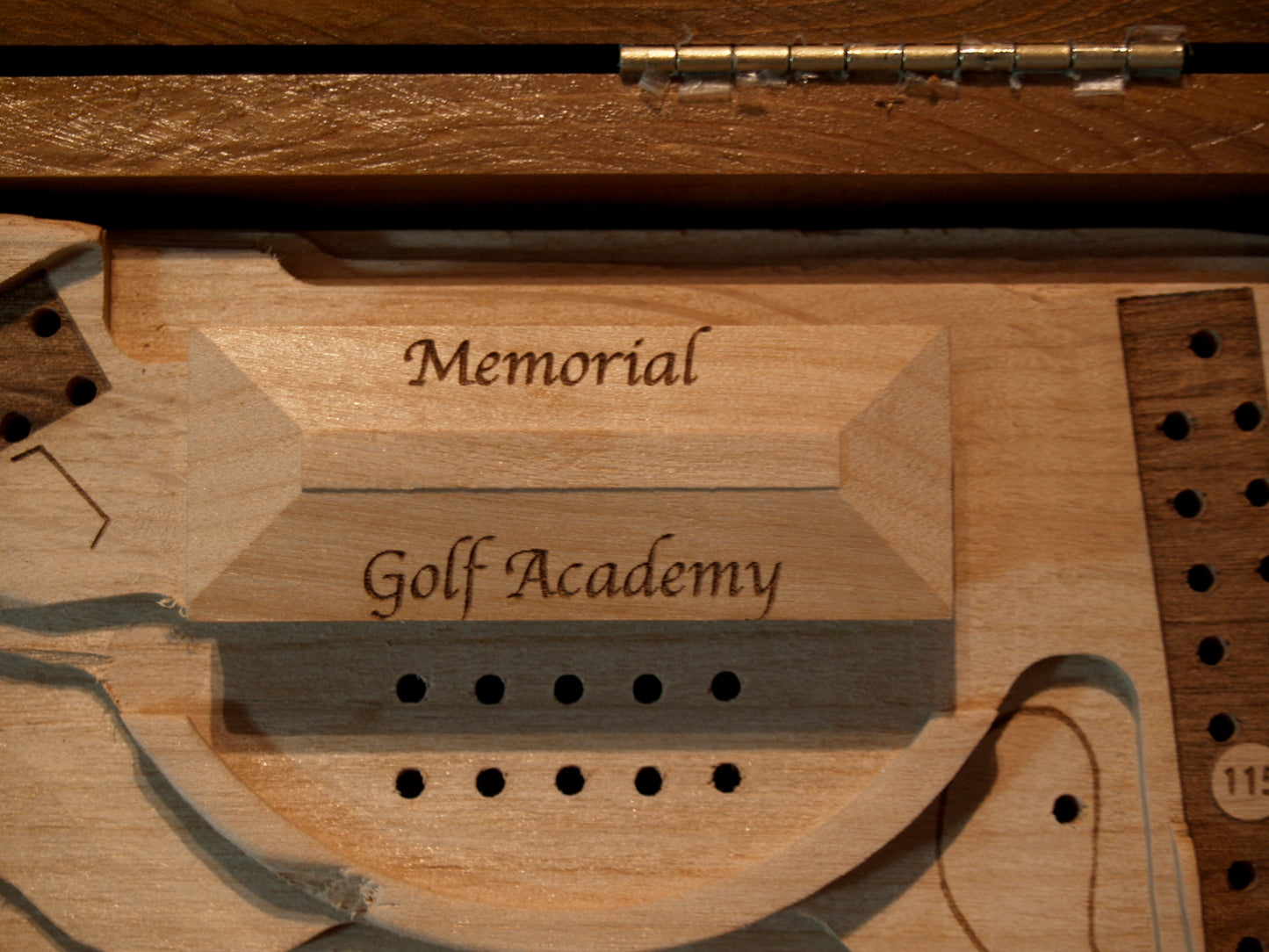 Board Roof Text Engraving Golf (or other)