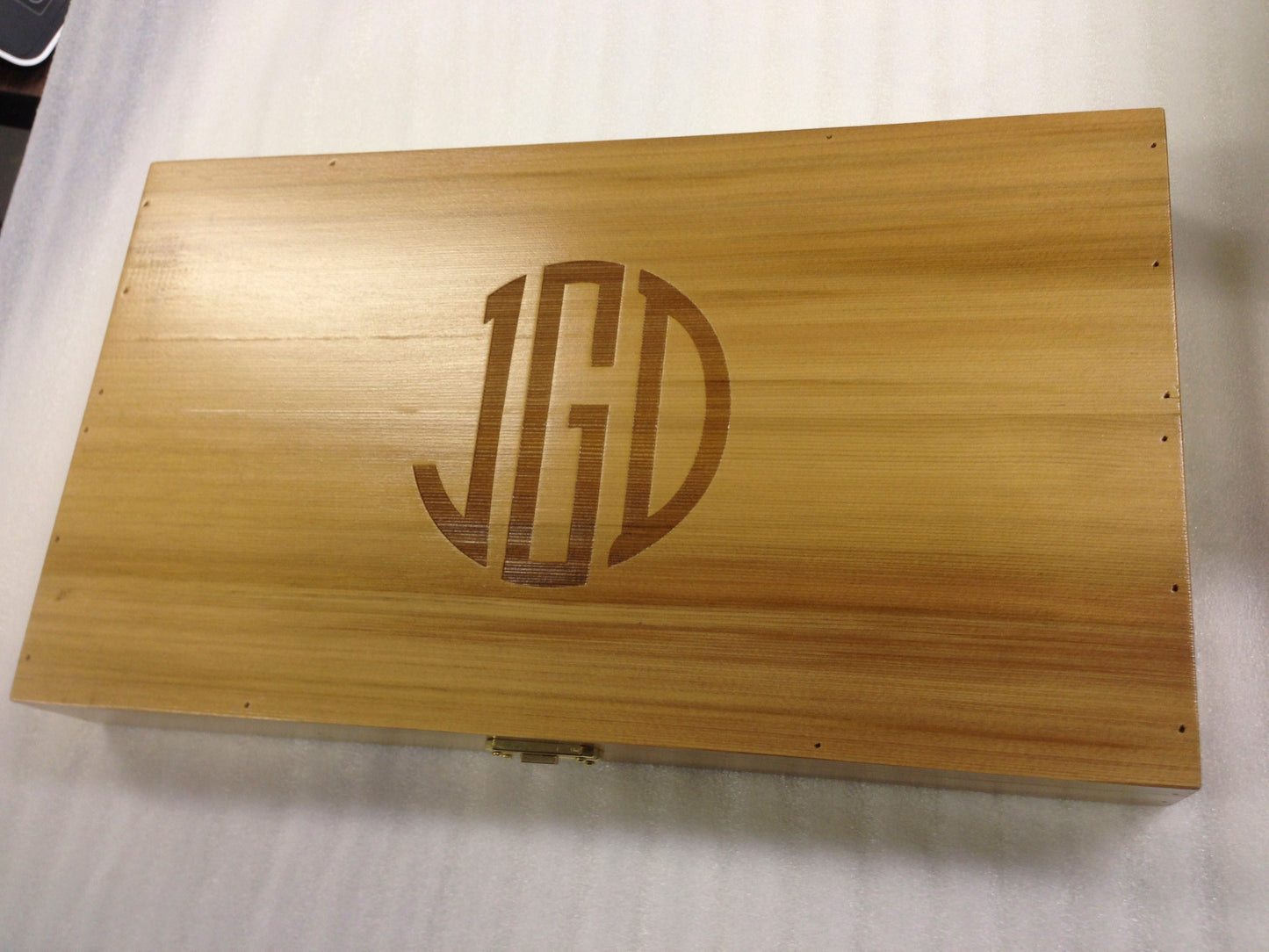 Custom Logo Engraving on Box