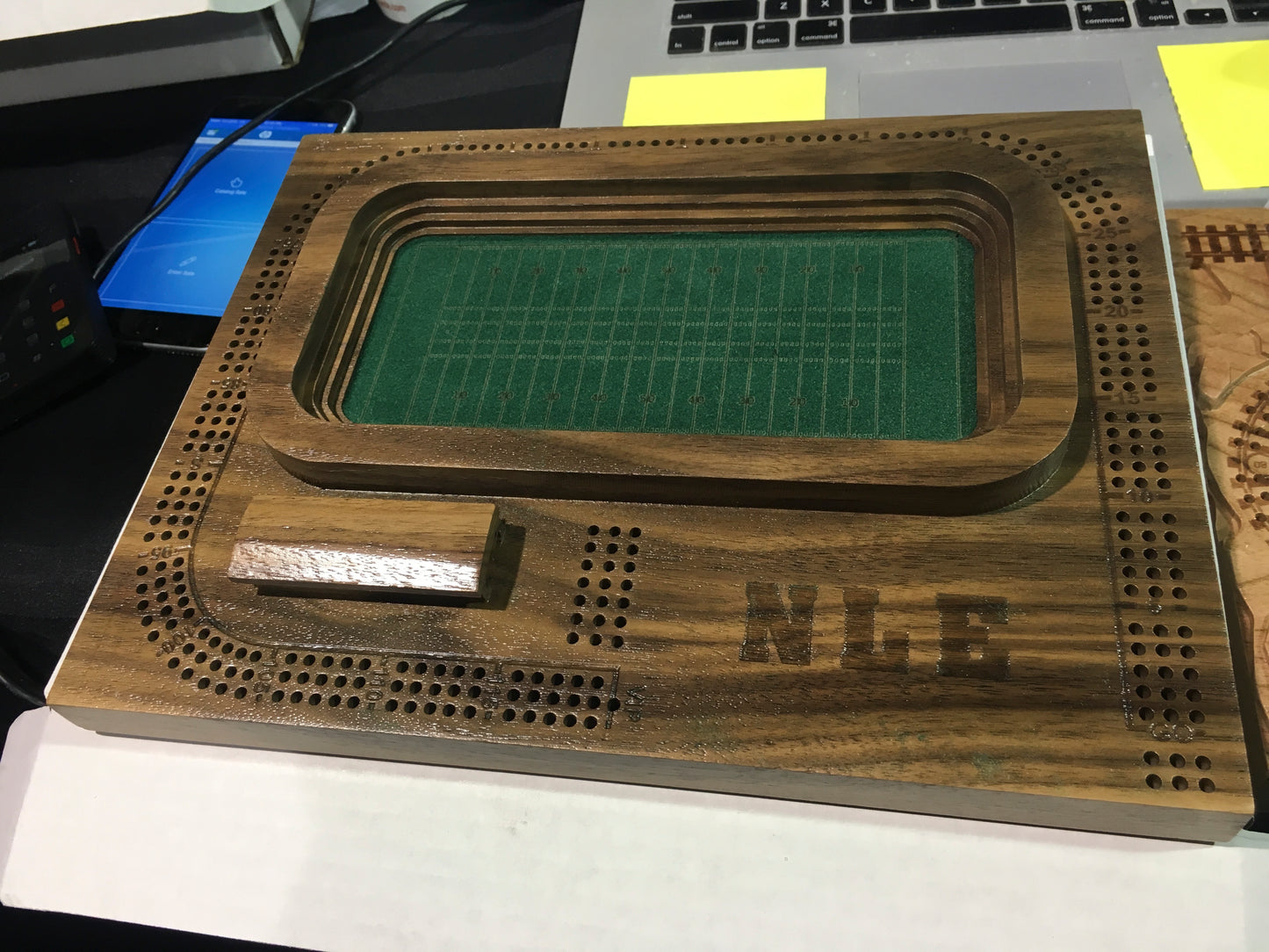 Board Text Engraving Arena / Stadium (or other)