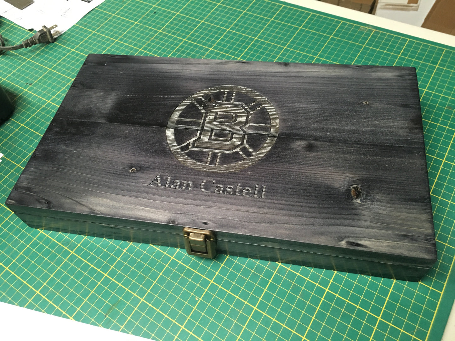 Custom Logo Engraving on Box