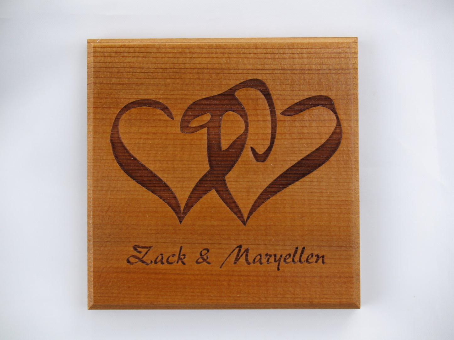 Custom Logo Engraving on Coasters (Set of 4)